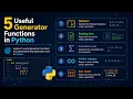 This Python Trick Will Save Your Memory Generators Explained Fast