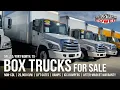 26ft Box Trucks for Sale Pre-owned Non-CDL Lift Gates Dallas Fort Worth TX