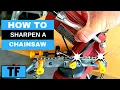 HOW TO USE HARBOR FREIGHT CHAINSAW SHARPENER - Sharpen Your Own Chainsaw For Less Than 25