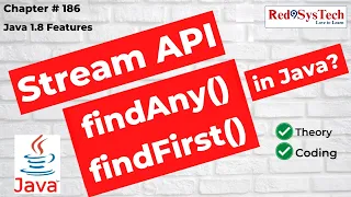 findAny vs findFirst in Java Streams Which One to Use Java 8 Interview Question Red9SysTech