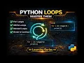Learn Python loops step-by-step in this beginner-friendly tutorial