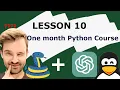 Python ChatGPT Course Lesson 10 Object-oriented programming OOP basics