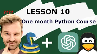Python ChatGPT Course Lesson 10 Object-oriented programming OOP basics