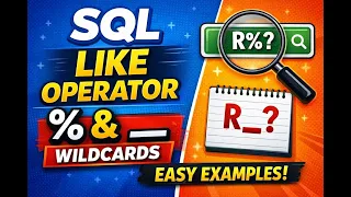LIKE Operator in SQL and - Wildcards Explained with Examples