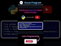 Download Youtube s using Python