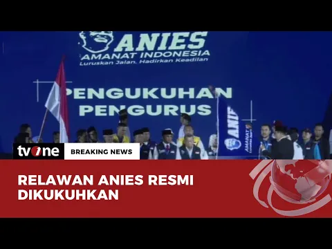 Momen Pengukuhan Relawan Anies Baswedan