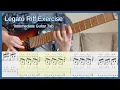 Legato Riff Exercise - Intermediate Guitar Tab Lesson Tutorial