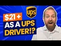 UPS Personal Vehicle Driver - Is It Worth It For Lyft Uber Drivers