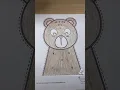 Coloring the FREE Sleepy Bear Coloring Page from ColoringPagesAndMore com