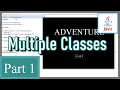 How to Make a Text Based Adventure Game with Multiple Classes - Java GUI Program for Beginner Part 1
