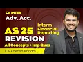 AS 25 Revision - Interim Financial Reporting CA Intet Adv Accounts Revision CA Aakash Kandoi