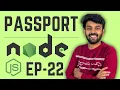 Passport js Authentication in Express JS App Node js Ep - 22 code io