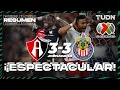 Resumen y goles Atlas 3-3 Chivas CL2023 Liga Mx - J13 TUDN
