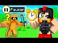 Download Lagu Hago TRAMPAS en el Escondite con los Compas ⌛😂 Puedo PAUSAR el TIEMPO en MINECRAFT ⏰