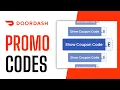 DoorDash Promo Codes - Full List NEW DISCOUNT CODES
