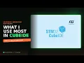 What I use the most in STM32CubeIDE walkthrough