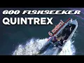 Quintrex Fishseeker 600 Yamaha F90hp Tiller Steer on water review