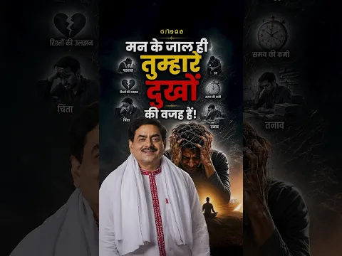 मन के जाल ही तुम्हारे दुखों की वजह हैं! अब चाहिए नई साधना | साक्षी साधना || Sakshi Shree