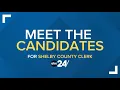 Meet the candidates Britney Thornton for Shelby County Clerk LIVE