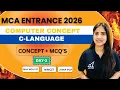C Language Live Concepts Theory for MCA Entrance 2026 MCA GYAN - 2