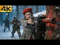 Lagu 【4K】2026 ACTION: Hitmen Ambush Female Spy in Snowy Jungle, But She Slaughters Them With One Pistol
