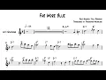 Far More Blue -  Paul Desmond Transcription