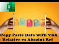 005 Understand ABSOLUTE vs RELATIVE Reference in Excel Macro Recording - Example