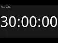 Lagu 30 Hour Countup Timer