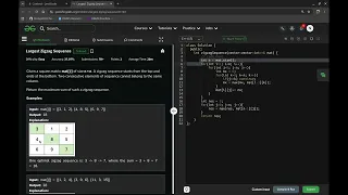 GFG Largest Zigzag Sequence
