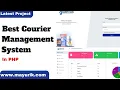 courier management system in php delivery management software free Source Code Projects