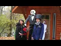 Halloween weddings at The Little Log Wedding Chapel in Niagara