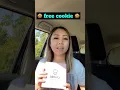 How to get a FREE Crumble Cookie