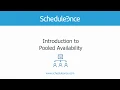 ScheduleOnce - Introduction to Pooled availability
