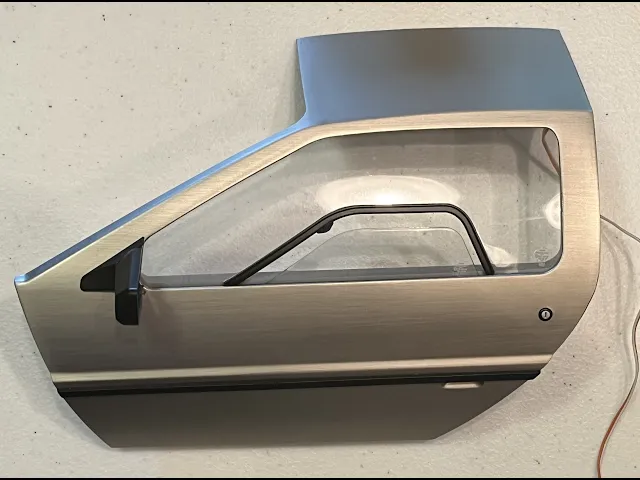 1:8 DeLorean Door Locks and Window Guides video thumbnail