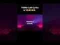Lagu Hidden Latin Lyrics in YOUR IDOL #kpopdemonhunters