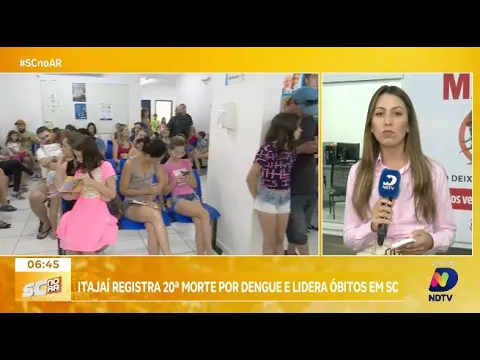 Itajaí registra 20 mortes por dengue somente neste ano