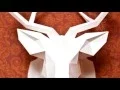 How to make Paper Deer Head