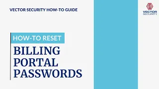 How-To Reset Your Billing Portal Password