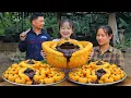Lagu Warm Dinner: How to Make Pumpkin Pie with My Husband - Live with Nature - Gardening | Ly Phuc An