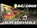 Download Lagu Bali Sanur 4K nachtelijke straatwandeling Jalan Sudamala