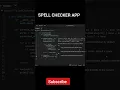 Fix Spelling Errors Instantly with Python Spelling Checker Project
