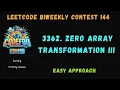 Leetcode Biweekly Contest 144 3362 Zero Array Transformation III Codefod