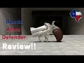 Texas Thunder The Bond Arms Defender Derringer Review