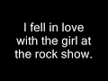 Blink-182 The Rock Show (lyrics)