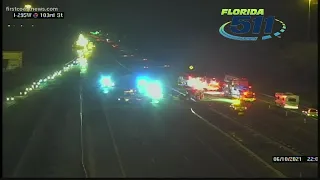 Lanes reopen after crash with injuries on I-295 in Jacksonville
