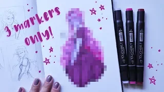 Download 3 Marker Challenge // pinks galore! MP3