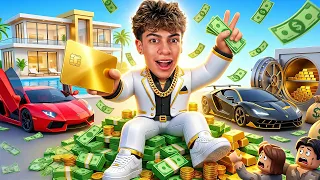 I Became a MILLIONAIRE in Roblox! | Royalty Gaming