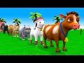 Download Lagu 5 Giant Duck Game,Super Mario ,Tiger, Cow,Lion,Paint Wild Animals Crossing Fountain Animation #2025