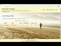 Full stack MERN Exercise Tracker