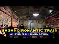 Sagano Romantic Train | Night Illumination | Autumn in Kyoto